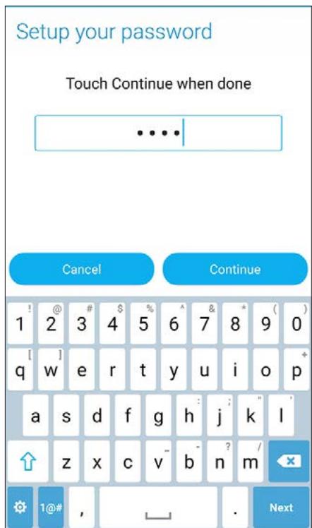 ASUS ZENFONE2 ZESOORL 86 - Password - 1