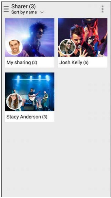 ASUS ZENFONE2 ZESOORL 86 - Viewing shared photos by sharer - 1