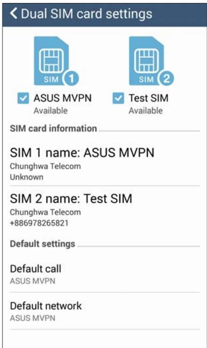 ASUS ZENFONE2 ZESOORL 86 - Dual SIM feature - 1