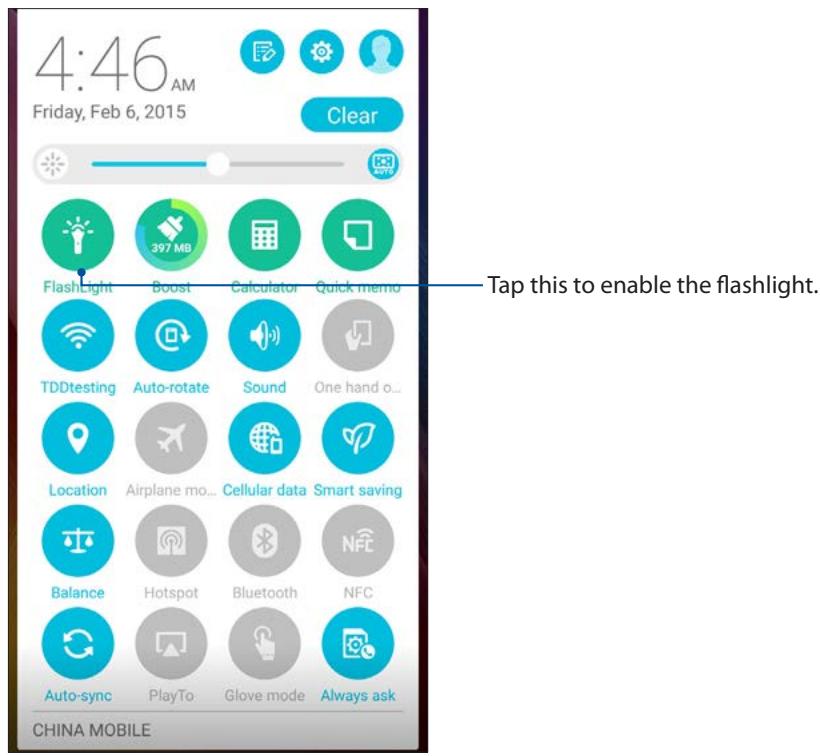ASUS ZENFONE2 ZESOORL 86 - Flashlight - 1