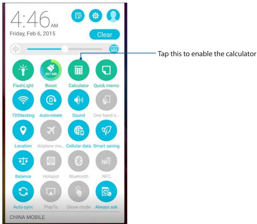 ASUS ZENFONE2 ZESOORL 86 - Calculator - 1