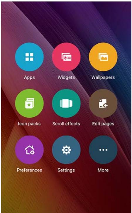 ASUS ZENFONE2 ZESOORL 86 - Personalizing your Home screen - 1