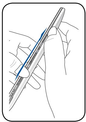 ASUS ZENFONE2 ZESOORL 86 - Removing a Micro-SIM card - 2