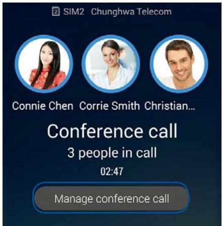 ASUS ZENFONE2 ZESOORL 86 - Managing a conference call - 1