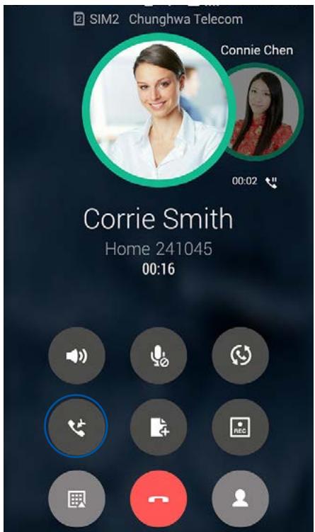 ASUS ZENFONE2 ZESOORL 86 - Setting up a conference call - 2