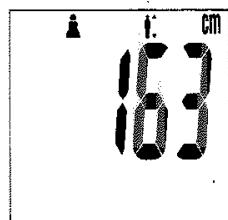 TANITA BC532B - Sélection de la taille - 1