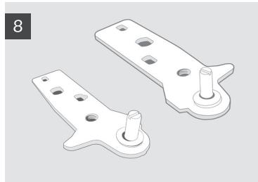 WHIRLPOOL Wm1550A - Inversion du sens de l'ouverture de la porte du compartiment intérieur - 2