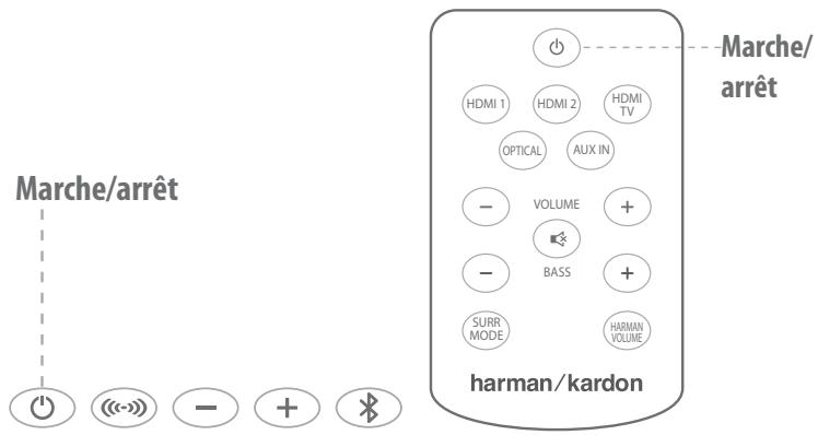 HARMAN KARDON SB26 - Marche/arrêt de la SB26 - 1