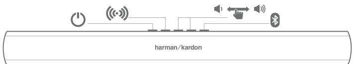 HARMAN KARDON SB26 - Commandes du panneau supérieur de la SB26 - 1