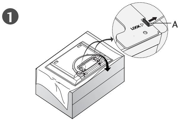 LG-GOLDSTAR 37LC2R - Mise en PLACE du SOCLE (42PC1R*, 42PC3R*) - 1