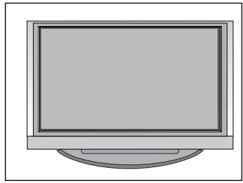 LG-GOLDSTAR 37LC2R - Installation du socle - 1