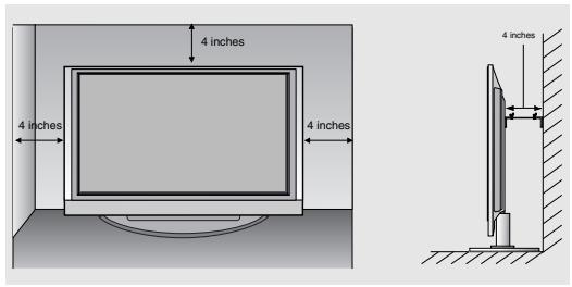 LG-GOLDSTAR 37LC2R - Installation du socle - 2