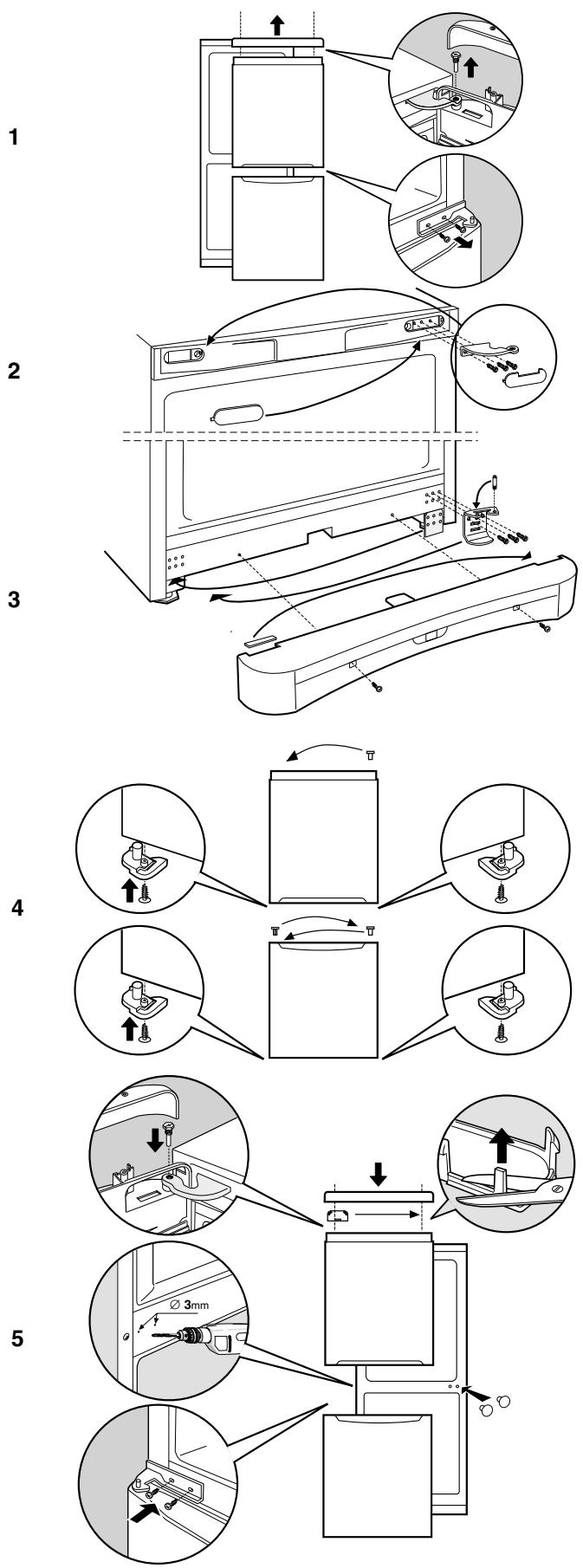 INDESIT BAN 13 NF - Raccordement électrique - 1