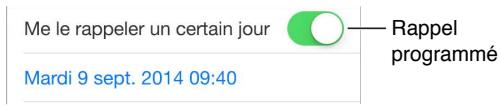 APPLE IPAD AIR 1 16 SG - Rappels des programmes - 1