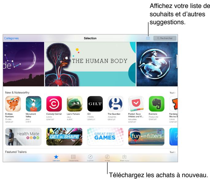 APPLE IPAD AIR 1 16 SG - L'app store en un coup d'œil - 1