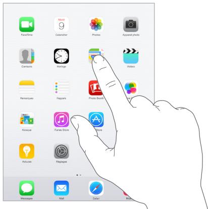 APPLE IPAD AIR 1 16 SG - Commencer par l'écran d'accueil - 1
