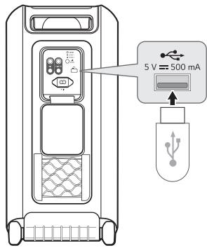 MAE DARRY LGCOEUR - Connecting the product to a USB storage device - 1