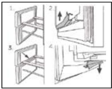HAIER HTW5620CNMP - Removable auxiliary door gaskets - 1