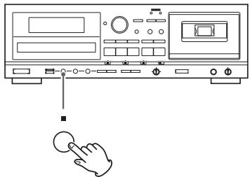 TEAC AD-RW900 - Arrêt de la lecture - 1