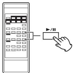 TEAC AD-RW900 - Une fois la sélection des numéros de fichier/piste terminée, appuyez sur la touche Lecture/Pause (▶/II) de CD/USB pour lancer la lecture programmée. - 1