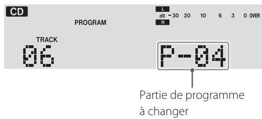 TEAC AD-RW900 - Remplacement d'une partie du programme - 2