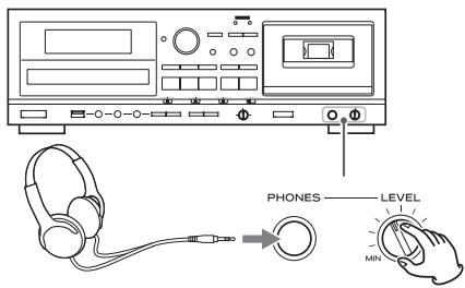 TEAC AD-RW900 - Écoute au casque - 1