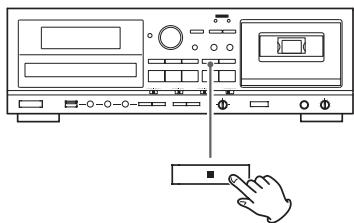 TEAC AD-RW900 - Arrêt de la lecture - 1