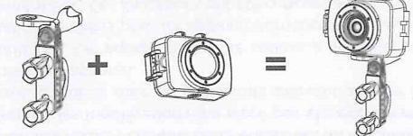 VIVITAR DVR794HD - Insertion de votre caméscope dans l'étui étanche - 1