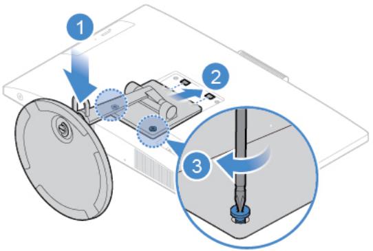 LENOVO Ideacentre AIO V530-22ICB - Remplacement du socle du moniteur - 5