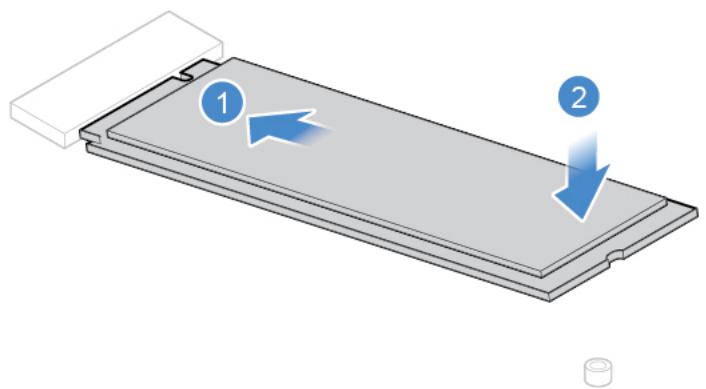 LENOVO Ideacentre AIO V530-22ICB - Remplacement du disque SSD M.2 - 4