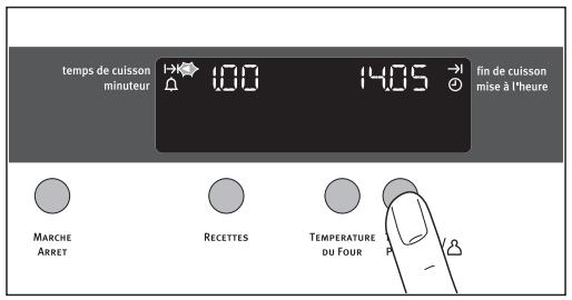 ARTHUR MARTIN FE 4416 MR - Utilisation conjointe des fonctions temps de cuisson et fin de cuisson (départ différé arrêt automatique) - 2
