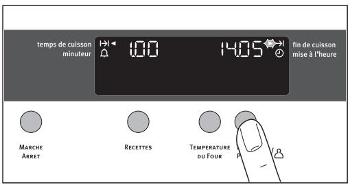 ARTHUR MARTIN FE 4416 MR - Utilisation conjointe des fonctions temps de cuisson et fin de cuisson (départ différé arrêt automatique) - 3