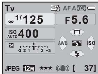 PENTAX KX+KC+18-55 - Tournez la molette pour changer la vitesse d'obturation. - 2