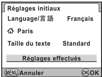 PENTAX KX+KC+18-55 - Appuyez sur le bouton de navigation (▼). - 2