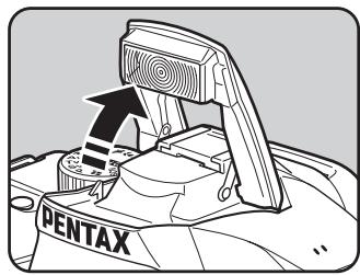 PENTAX KX+KC+18-55 - Appuyez sur le déclencheur à mi-course. - 1