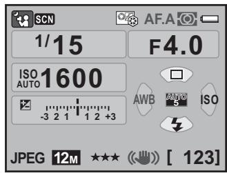 PENTAX KX+KC+18-55 - Appuyez sur le bouton INFO. - 1