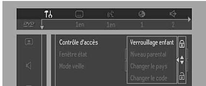 PHILIPS DVD763 - Activation/désactivation du verrouillage enfants - 1