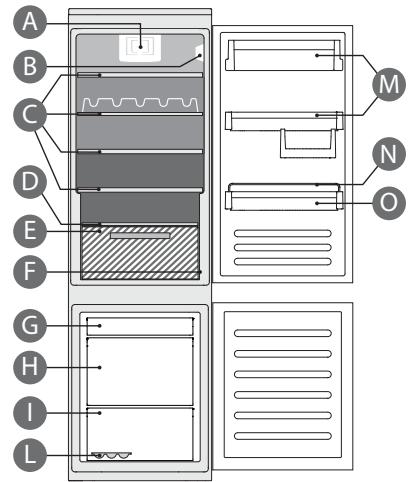 WHIRLPOOL ART 9610/A+ - FICHES PRODUITS RÉFRIGÉRATEURS ET CONGÉLATEURS - 1