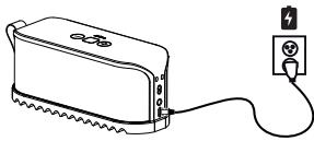 JABRA SOLEMATE V2 NOIRE - Charger à l'aide du chargeur mural - 1