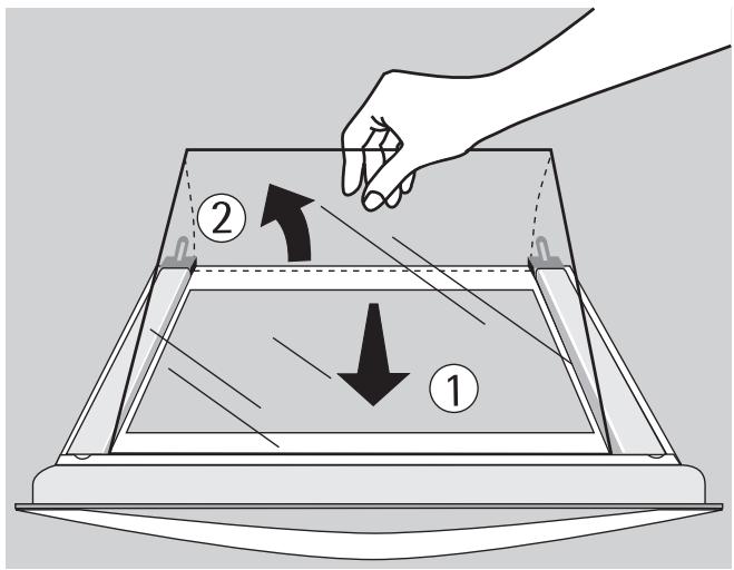 ARTHUR MARTIN FE 6215 BP BLEU - Démonter la vanne intermédiaire de la porte - 1