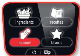 MOULINEX CE700100 - MENU MANUEL : - 43