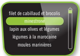 MOULINEX CE700100 - MENU FAVORIS : - 10