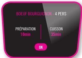 MOULINEX CE700100 - MENU MANUEL : - 114
