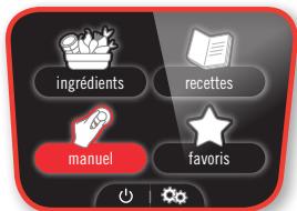 MOULINEX CE700100 - MENU MANUEL : - 1