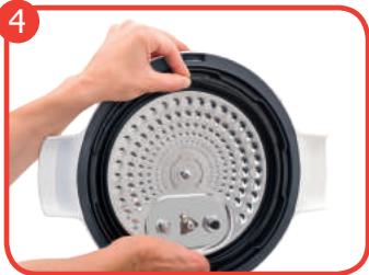 MOULINEX CE700100 - ACCÈS À LA BILLE DE DÉCOMPRESSION : - 1
