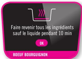 MOULINEX CE700100 - MENU MANUEL : - 134