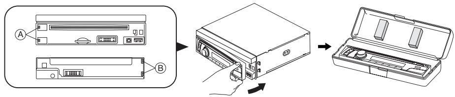TAKARA CDV1787BT - Pour remettre la FACADE - 2