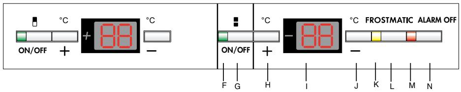 SANTO 75598-1 - commande du compartmentingóngélateur / de l'appareil - 1