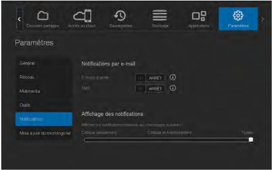 WESTERN DIGITAL MY CLOUD MIRROR 2 - Notifications - 1