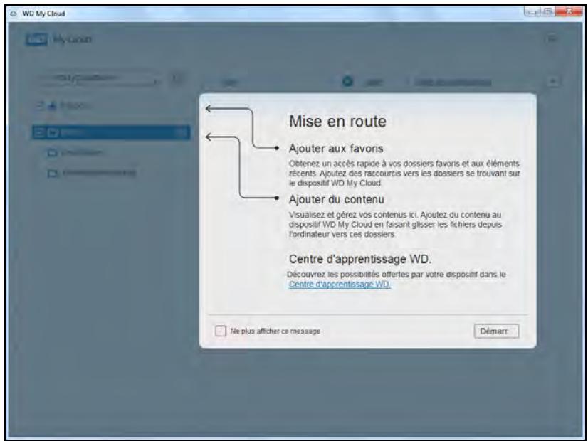 WESTERN DIGITAL MY CLOUD MIRROR 2 - Utiliser l'application de bureau WD my cloud - 6